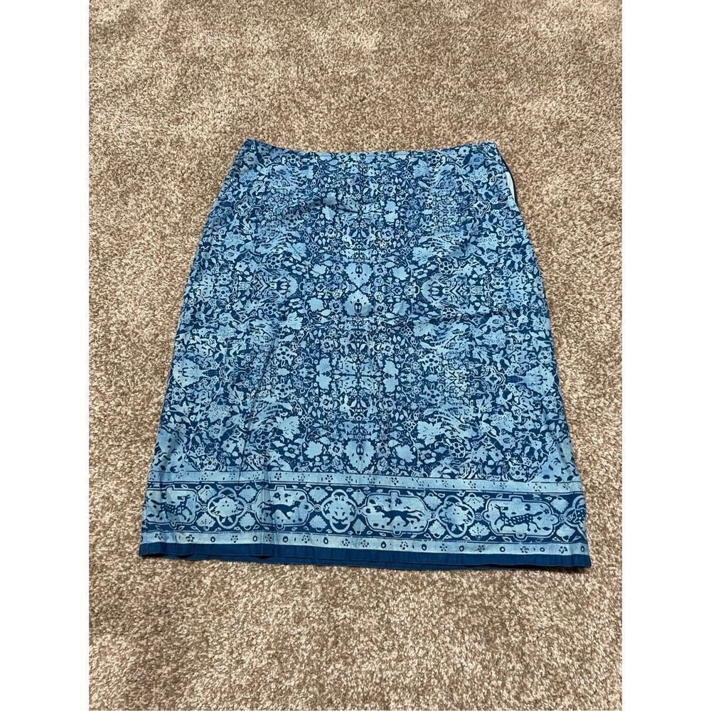 Polo Jeans Co Ralph Lauren women cotton blue skirt size 8